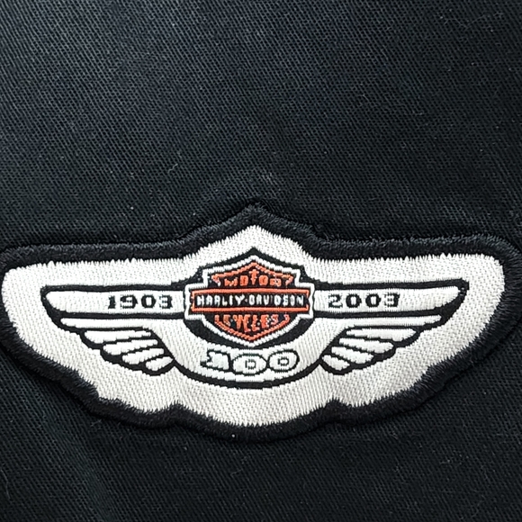 Harley Davidson 100 YR Anniv. Garage Shirt Black Mens XL - Picture 4 of 9